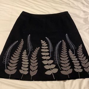 Boden midi-skirt with embroidery detail